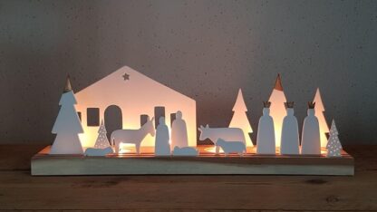 Räder kerststal - light object - Afbeelding 2
