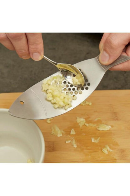 Kikkerland fish garlic press - Afbeelding 4