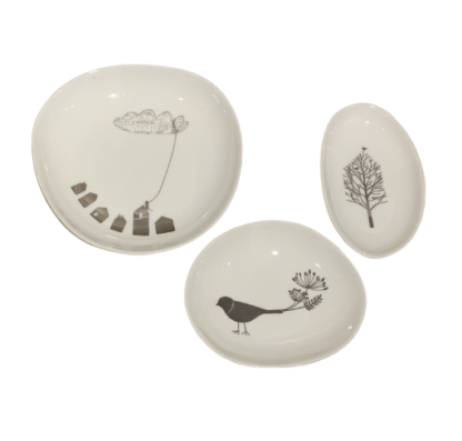 Räder wonderland bowl set birdhouse