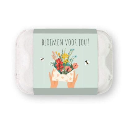 Blossombs eierdoosje bloemen voor jou
