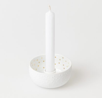 Räder candle bowl dots