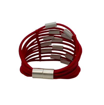 Christine Brampti armband rood - Afbeelding 2