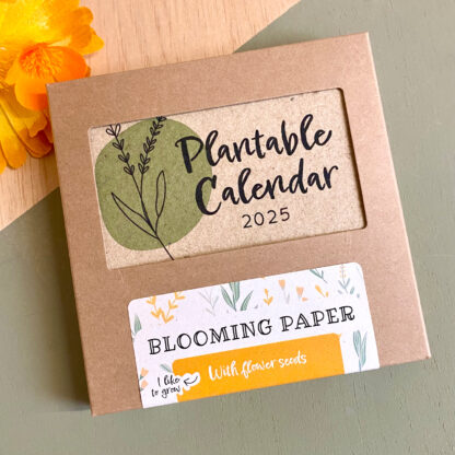 BLOOM plantable calender