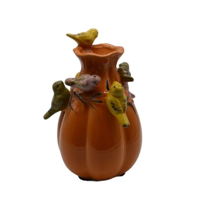 Vaas bird orange - Afbeelding 2