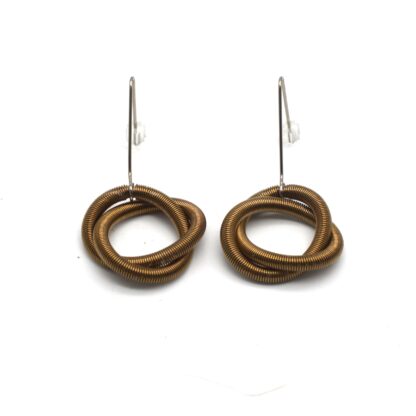 La Molla oorbellen OH Tress bronze - Afbeelding 2