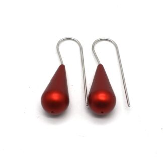 Otracosa oorbellen druppel rood