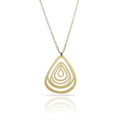 Ras Amaoto collier verguld