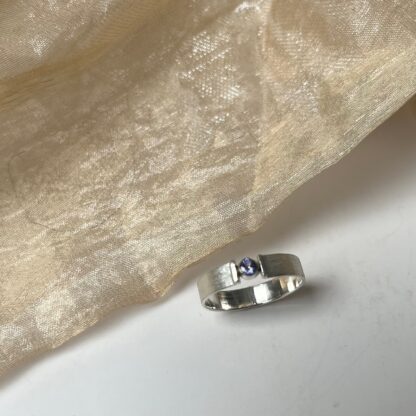 SierGoed.com ring stijlvol small tanzaniet - Afbeelding 3