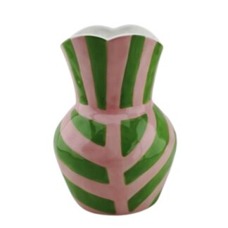 HV vaas streep roze groen
