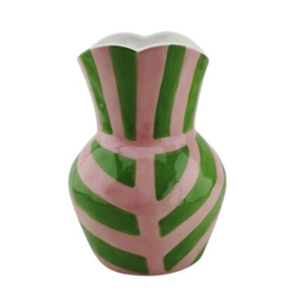 HV vaas streep roze groen