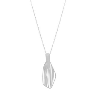 Ras Lumen collier verzilverd