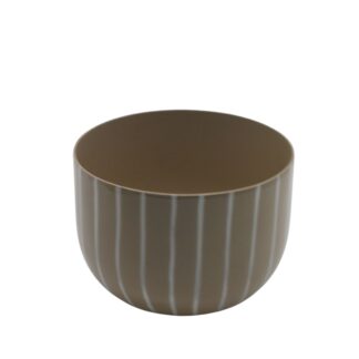Waxinelichthouder Sum taupe