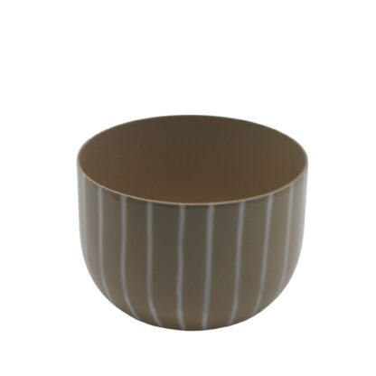 Waxinelichthouder Sum taupe