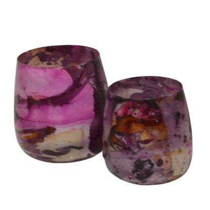 Vaas Enamel lila paars S - Afbeelding 2