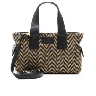 Chabo Romio jaquard handbag black