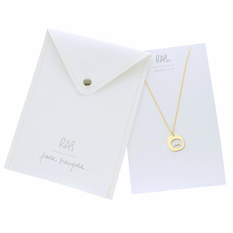 Ras Pajaro collier verguld - Afbeelding 2