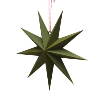 Kerstster 3D geprint groen