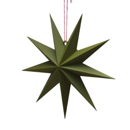 Kerstster 3D geprint groen