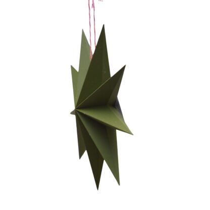 Kerstster 3D geprint groen - Afbeelding 2