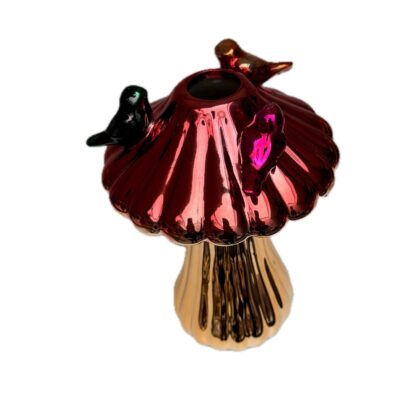 Vaas Mushroom birdies - Afbeelding 2