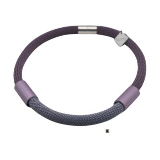 Christine Brampti collier cord short lilac