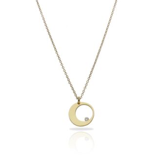 Ras Minima stela collier verguld