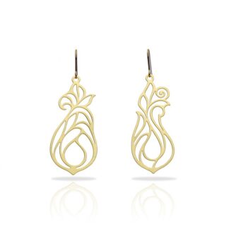 Ras Ondine oorbellen verguld