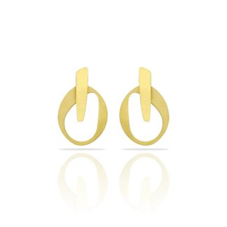 Ras Too Much oorbellen verguld