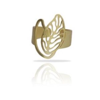 Ras Komorebi ring verguld