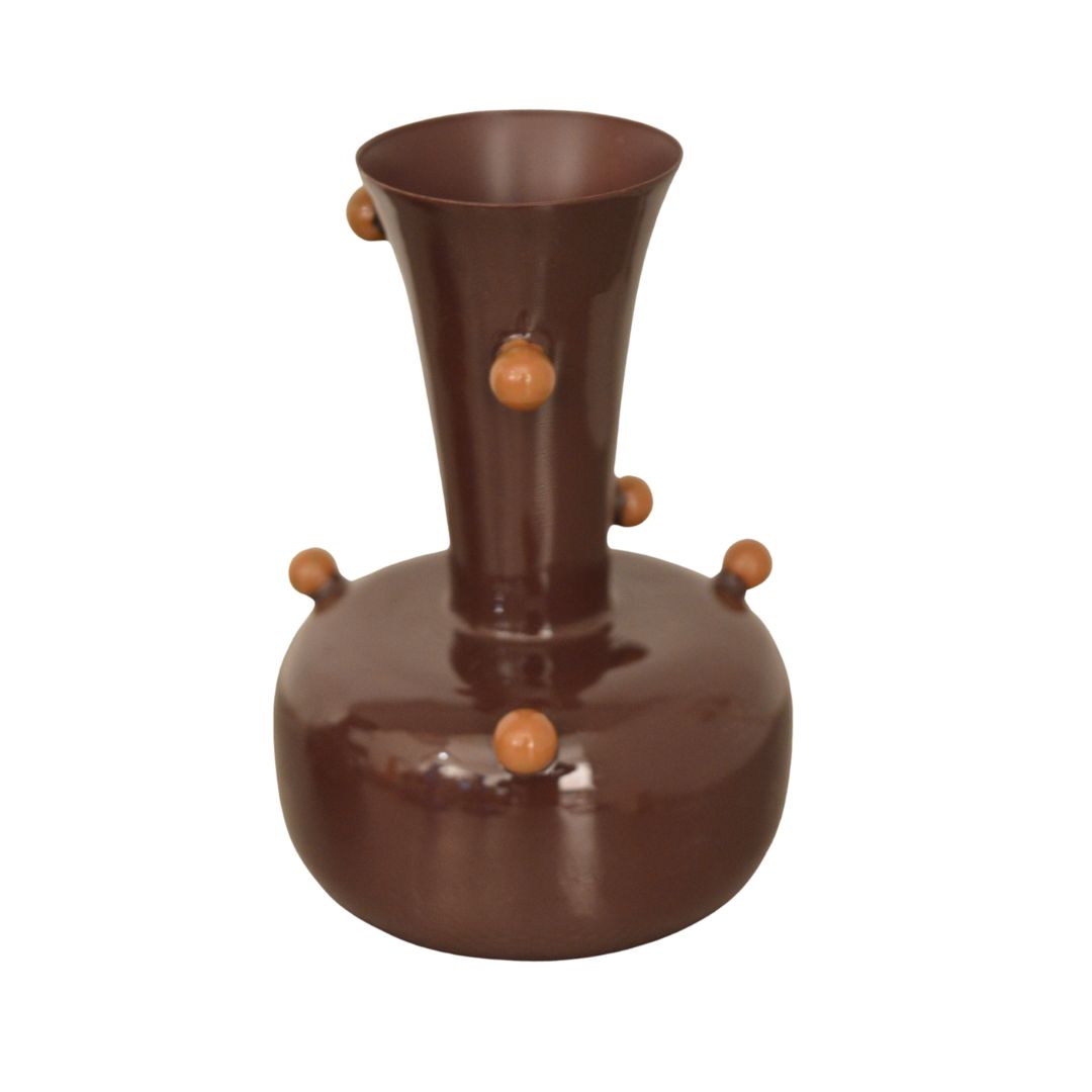 Vaas Dots plum terra - Afbeelding 2