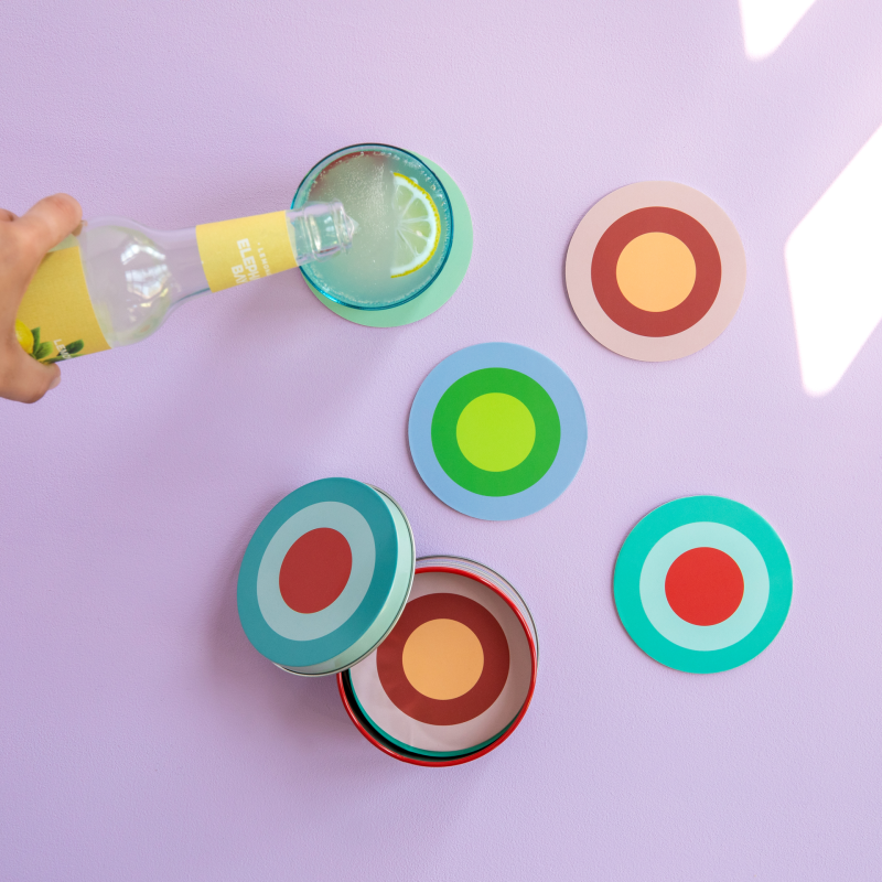 Remember set van 20 onderzetters Ronda - Afbeelding 2