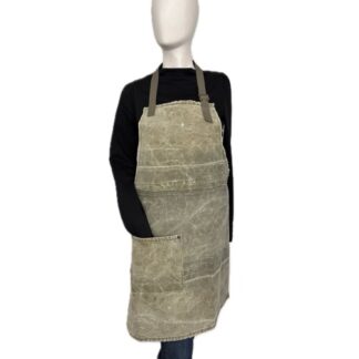 By Zitiz upcycling tentdoek Schort