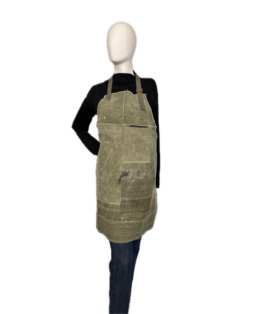 By Zitiz upcycling tentdoek Schort