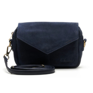 Chabo Rio Romy shoulderbag suede navy blue