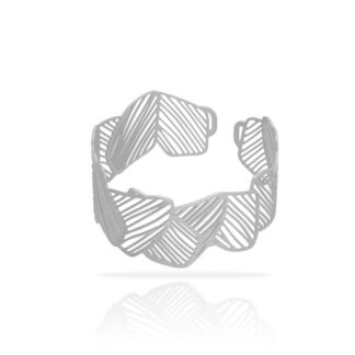 Ras Lumen armband verzilverd