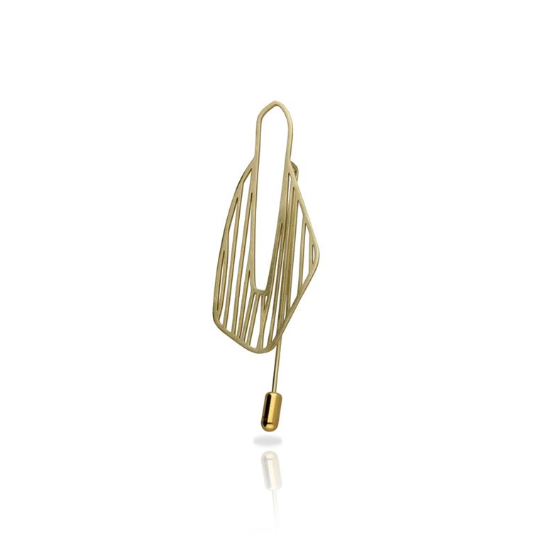 Ras Lumen broche verguld