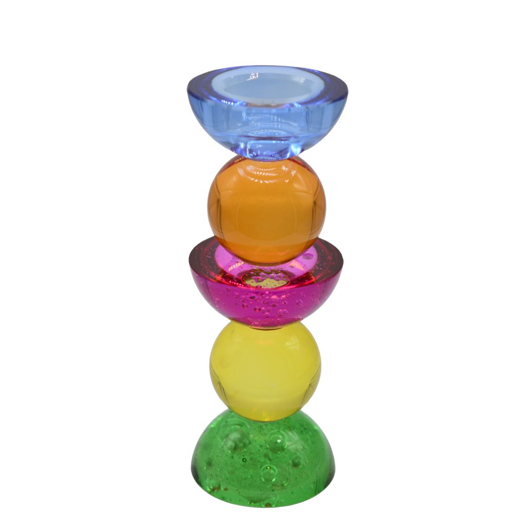 Kandelaar crystal multicolors - Afbeelding 2