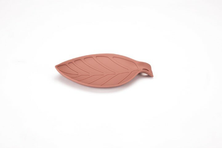 T2Q siliconen lepel legger raspberry pink