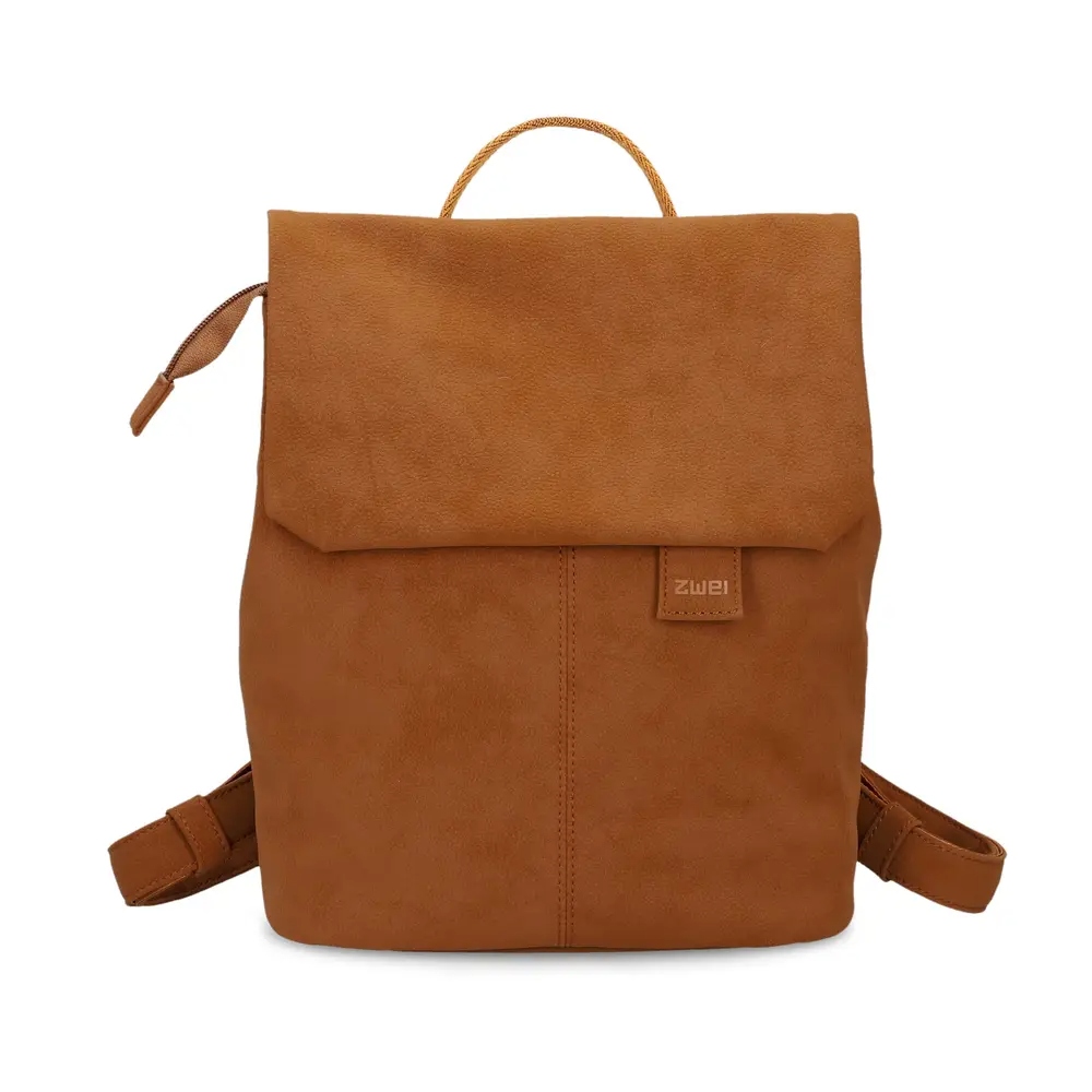Zwei rugzak MR8 nubuk cognac
