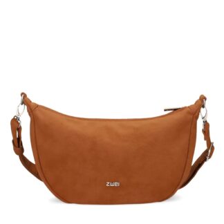Zwei schoudertas M70 nubuk cognac