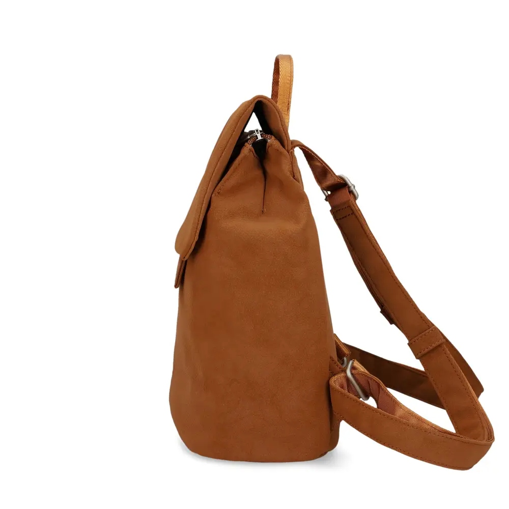Zwei rugzak MR8 nubuk cognac - Afbeelding 2