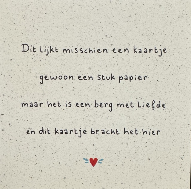 Happy little moment - Berg met liefde