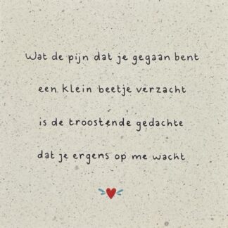 Happy little moment -  Troostende gedachte