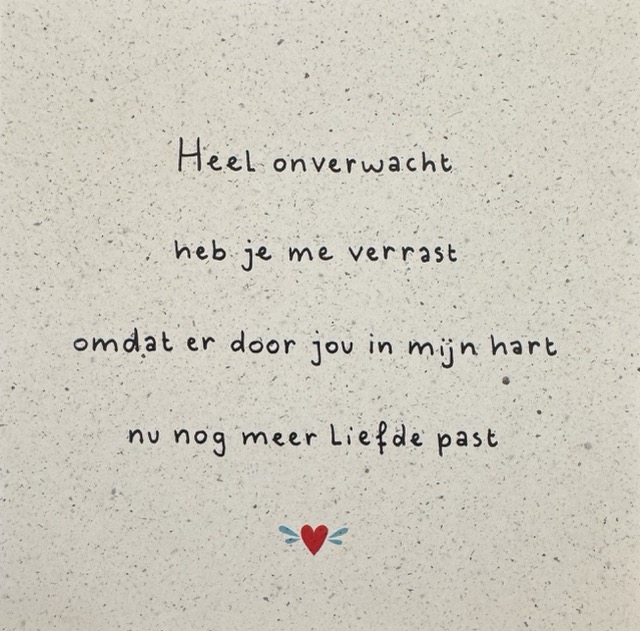 Happy little moment - Verrast