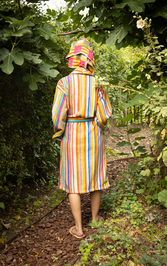 Foekje Fleur bath robe #97 ribbons - Afbeelding 3