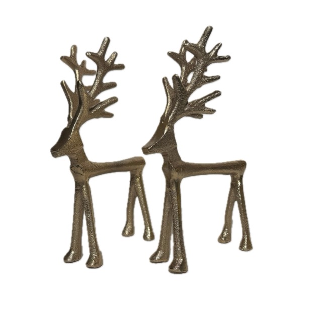 Ornament Rendier goud - Afbeelding 2