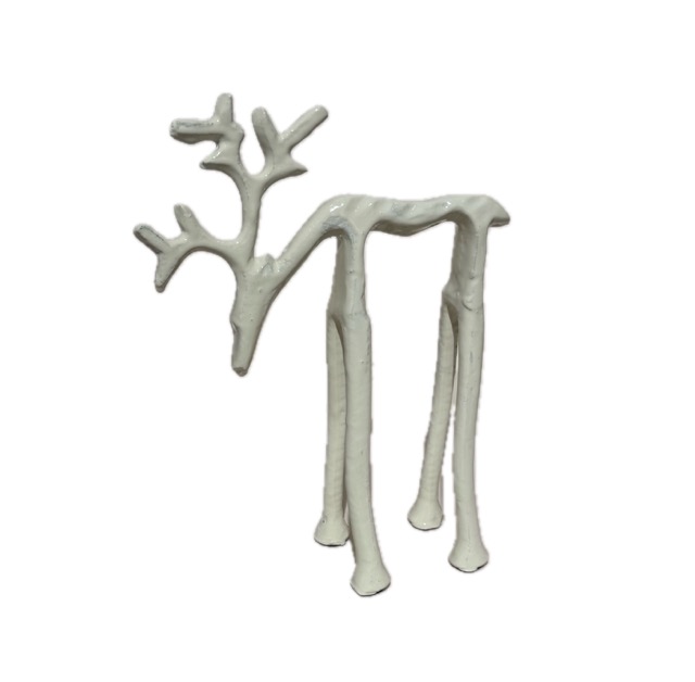 Ornament Rendier wit
